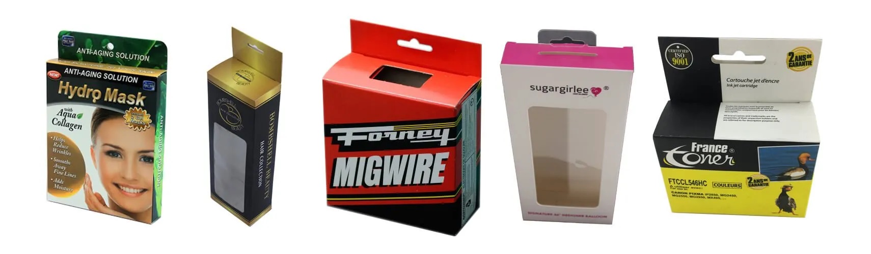 Custom hang tag boxes for retail products
