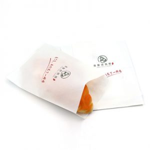 Cheap thin feature glassine style snack paper bag