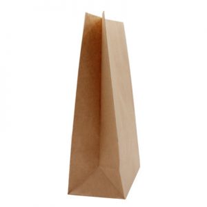 Design apple kraft sack empty paper bag