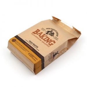 Food grade greaseproof bread kraft paper bag