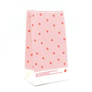 High quality kraft pink paper bags for wedding