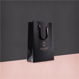 Low cost shopping packing custom print paper bags