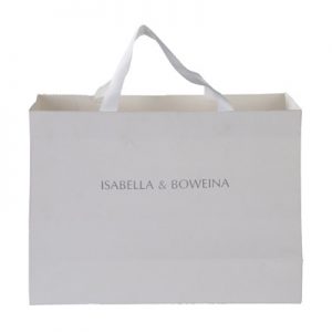 New design turn top paper shopping bag