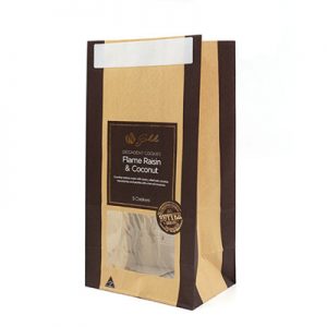 Coffee bean paper sack kraft paper bag