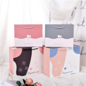 Cute style cheap price durable craft paper bags