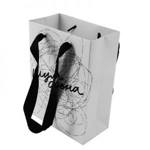 Eco friendly fashion luxury paper gift bag