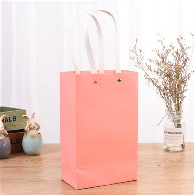 Factory eco friendly colorful luxury shopping paper bag 1