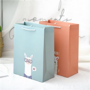 High quality durable clothing packaging paper bag 3