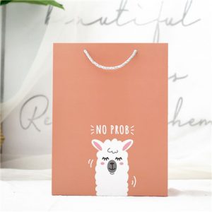 High quality durable clothing packaging paper bag 4