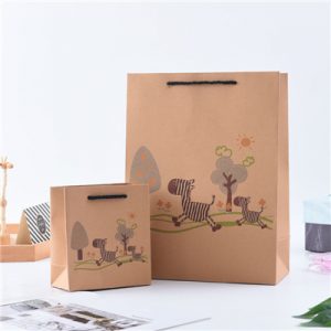 Hot sale cheap price craft paper bags with handle