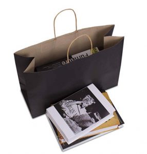 Wholesale custom print luxury shopping paper bag